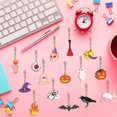 thumbnail image 1 of Cuadros Decorativos Llavero DIY Suministros Halloween Taladro completo Diamantes Colgantes Regalo para niños 15pcs DQrwqpou embutido en tela, 1 of 3