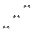 thumbnail image 3 of Riwesomey 1 par de copas de dirección de coche RC, copas traseras para vehículos, piezas de repuesto de actualización de juguete automotriz, Type1 NO1, 3 of 6