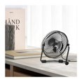 thumbnail image 4 of 4-Inch Desk Fan, High-Velocity Airflow with Adjustable 360° Head Tilt, Durable Metal Construction, Single Speed, Ultra Quiet Operation, Perfect for Compact Spaces, 4 of 5