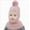 A75-Pink, variant on Toddler Boys Girls Winter Beanie Hat with Double Knitted Pom Pom Warm Fleece Lined Knit Soft Skull Cap 6-12 Months 12-24 Months 2T 3T 4T 5T 6T 7T 8T 9T Children(Navy,One Size)