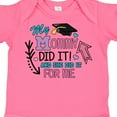 thumbnail image 4 of Inktastic My Mommy Did It and She Did It for Me with Graduation Cap Girls Baby Bodysuit, 4 of 5