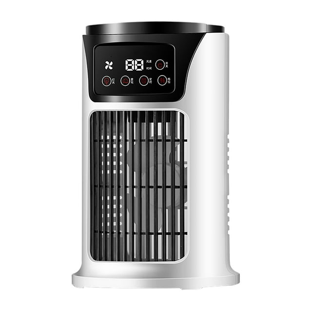Enfriador de aire de escritorio, ventilador de aire acondicionado en aerosol, enfriador de aire evaporativo, ventilador de aire acondicionado portátil, rendimiento sólido