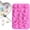 Pink, variant on Non-Stick Halloween Silicone Mold, Baking and Soap Making Craft for Holiday Treats