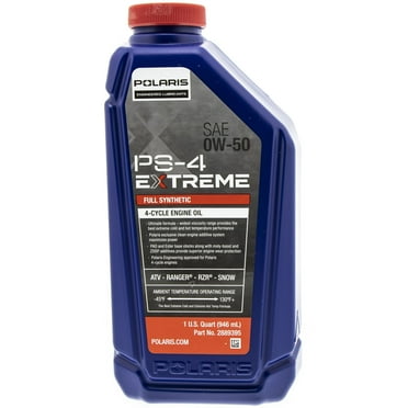Polaris PS-4 Full Synthetic Engine Oil, 4-Stroke Engines, 2889395