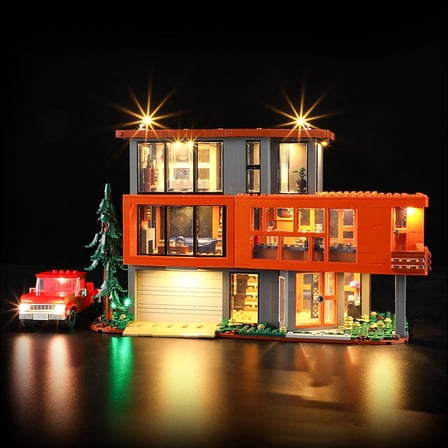 LED Light Kit for Lego The Cullen House 21354 Set, Compatible with Lego 21354 Building Blocks Model(Not Include Blocks Set)