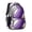 Purple and Gold Marble Pattern-2, variant on Purple and Gold Marble Pattern Cute School Backpack Bag with Padded Back and Adjustable Shoulder Straps 16.9 X 12.6 X 5.9 Inches