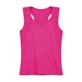 thumbnail image 2 of UACY Girl Cotton Sleeveless Shirt Strap Racerback Athletic Tank Top Toddler Summer Comfy Top Kid Girls Soft Yoga Casual Undershirt (Hot Pink, 9-10 Years), 2 of 9