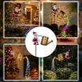 thumbnail image 6 of Solar Watering Can Lights Outdoor,Christmas Santa Waterproof Metal Garden Decor With LED Light - Hanging Solar Bottle Lights Patio Lawn Pathway Decoration Gift for Backyard,Lawn,Patio, 6 of 10