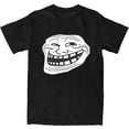 thumbnail image 2 of Rage Comic Trollfac camiseta divertida de Anime Hip Hop, camisetas de manga corta, Tops impresionantes, algodón puro, cuello redondo, ropa de verano 6XL, 2 of 5