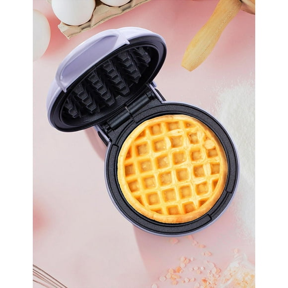 Máquina Para Waffles HOLSTEIN HOUSEWARES Personal Negra 10cm