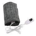 thumbnail image 3 of Back Electric Heating Pad, 60x30cm Elastic Straps Electric Heating Pad Multifunction  For Travelling EU Plug 220V, 3 of 8