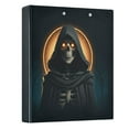 thumbnail image 2 of Skeleton with Glowing Eyes 3 Ring Hardcover Binders 1.5in Round Rings for Letter-Size Folder Paper Organizer Pockets for Office Student Recipe, 2 of 9