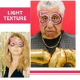thumbnail image 3 of NUOLUX 2Pares Gafas Decorativas Para Fiesta De Cumpleaños Con Marco Y Rhinestones, 3 of 6