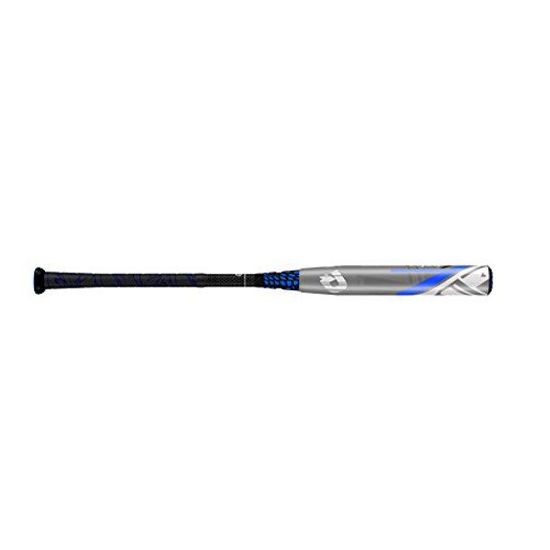 DeMarini 2015 CF7 Youth Baseball Bat (11), Grey/Blue, 30Inch/19Ounce