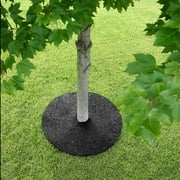 GroundSmart 36 Black Rubber Mulch Tree Ring, 3 Pack
