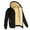 D1-Black11, variant on Thermal Zip Up Jackets for Men Inner Lining Side Zip Storage Pocket Drawstring Long Sleeve Pullover Outdoor Winter Sweatshirts With Pocket