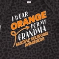 thumbnail image 4 of Inktastic I Wear Orange for My Grandma Multiple Sclerosis Awareness Boys or Girls Baby Bodysuit, 4 of 5