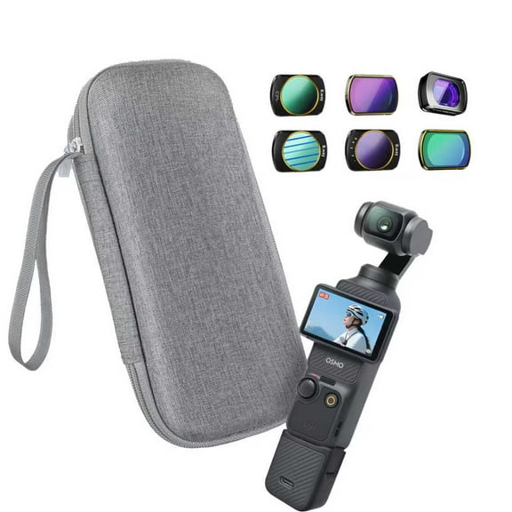 Zmisner Magnetic Effect Lens Filter Compatible with DJI Osmo Pocket 3, Two-piece Set, Camera Accessories Camera Lens Protector, HD Optical Glass/Multi-Coated