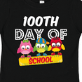 thumbnail image 4 of Inktastic Owl 100 Days School Boys or Girls Toddler T-Shirt, 4 of 5
