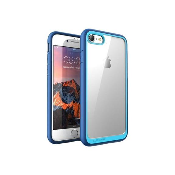SupCase Unicorn Beetle Style - Back cover for cell phone - polycarbonate, thermoplastic polyurethane (TPU) - navy