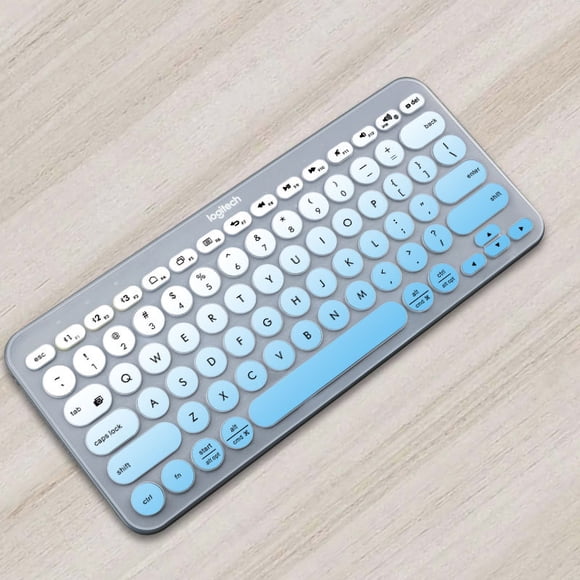 Adecuado para el teclado de color Bluetooth Logitech K380 Película protectora de silicona a prueba de polvo Película protectora del teclado