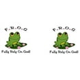 thumbnail image 3 of CafePress - FROG Fully Rely On God Mug - 11 oz Ceramic Mug - Novelty Coffee Tea Cup, 3 of 6