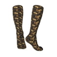 thumbnail image 4 of Fotbe Squirrel Gathering Nuts print Women's Men's Novelty Crew Socks Cotton Socks Knee High Socks for Walking,Running,Nurses,Pregnancy, 4 of 9