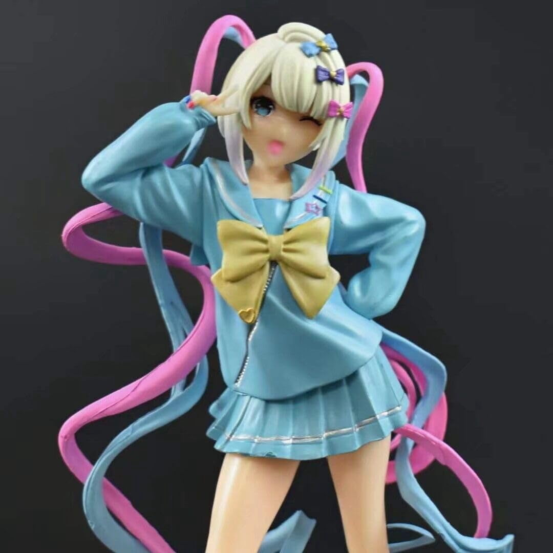 Newly KAnge Figure Cute Standing Long Hair KAnge Action Figures 20cm/7.9inch Anime Character Decor Statue Model Desktop Ornament Gifts