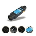 12V 7 Pin Trailer Socket Tester Truck Wiring Circuit Light Test Tool RV