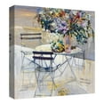 thumbnail image 4 of Masterpiece Art Gallery Dining In The Shadow Of The Greek Isle 1 by Mary Dulon Canvas Art Print 24" x 24", 4 of 4