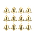 thumbnail image 1 of EeaseMX 24 piezas 45 mm Jingle Bell adornos navideños puerta árbol de Navidad decoración colgante colgantes para Navidad hogar decoración de fiesta navideña (dorado), 1 of 8