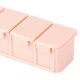 thumbnail image 2 of unbranded 1Ud Organizador Semanal De Medicamentos En Plástico Rosa Con Compartimentos Para Almacenaje, 2 of 8