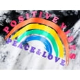 thumbnail image 3 of Beezizac Rainbow Tie Dye Pajamas for Girls 100% Cotton PJ Pants Lounge Set Tween Size 18, 3 of 7