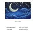 thumbnail image 2 of JEUXUS Painting 12*8in Stars Crescent Moon Clouds 12x8in, 2 of 6