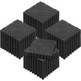 thumbnail image 1 of KFFKFF Connectable Tiles in Black, Set of 55, Measuring 12" x 12" Each, Crafted from Soft PVC, Featuring Interlocking Design and Drainage Holes, Ideal for Kitchens, Bathrooms, Pools, 1 of 9