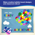 thumbnail image 4 of FreshCut Crafts Punch Out Paper Cutouts, Balloon Shapes, Multicolor, 80 Pieces, 4 of 6
