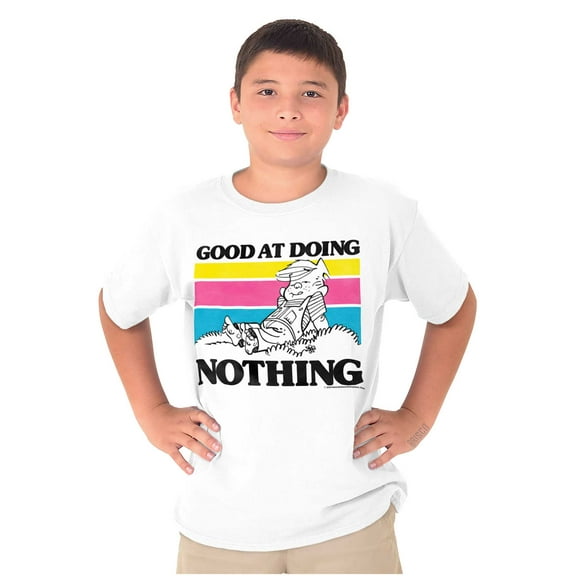 Dennis The Menace Good At Nothing Crewneck T Shirts Boy Girl Teen Brisco Brands M