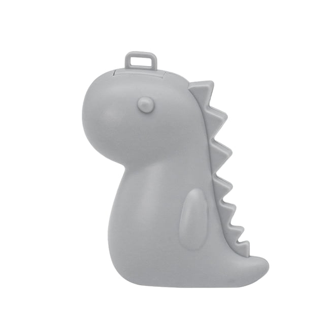 Toothbrush Case with Toothpaste Dispenser Cute Dinosaur Design Storage Box Portable Hanging Buckle Organizer for Home And Travel
