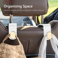 thumbnail image 1 of Gancho De Asiento De Coche Gancho universal para respaldo de asiento Interior de automóvil Organizador de reposacabezas Almacenamiento de soporte de suspensión, 1 of 5
