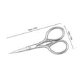 Arealer Beard Scissor,Steel Scissor Use Size Shear Size Shear Eyebrow