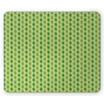 thumbnail image 1 of Forest Mouse Pad, Repetitive Print of Fern Trees Botany Elements, Rectangle Non-Slip Rubber Mousepad, Green Apple Green, by Ambesonne, 1 of 2