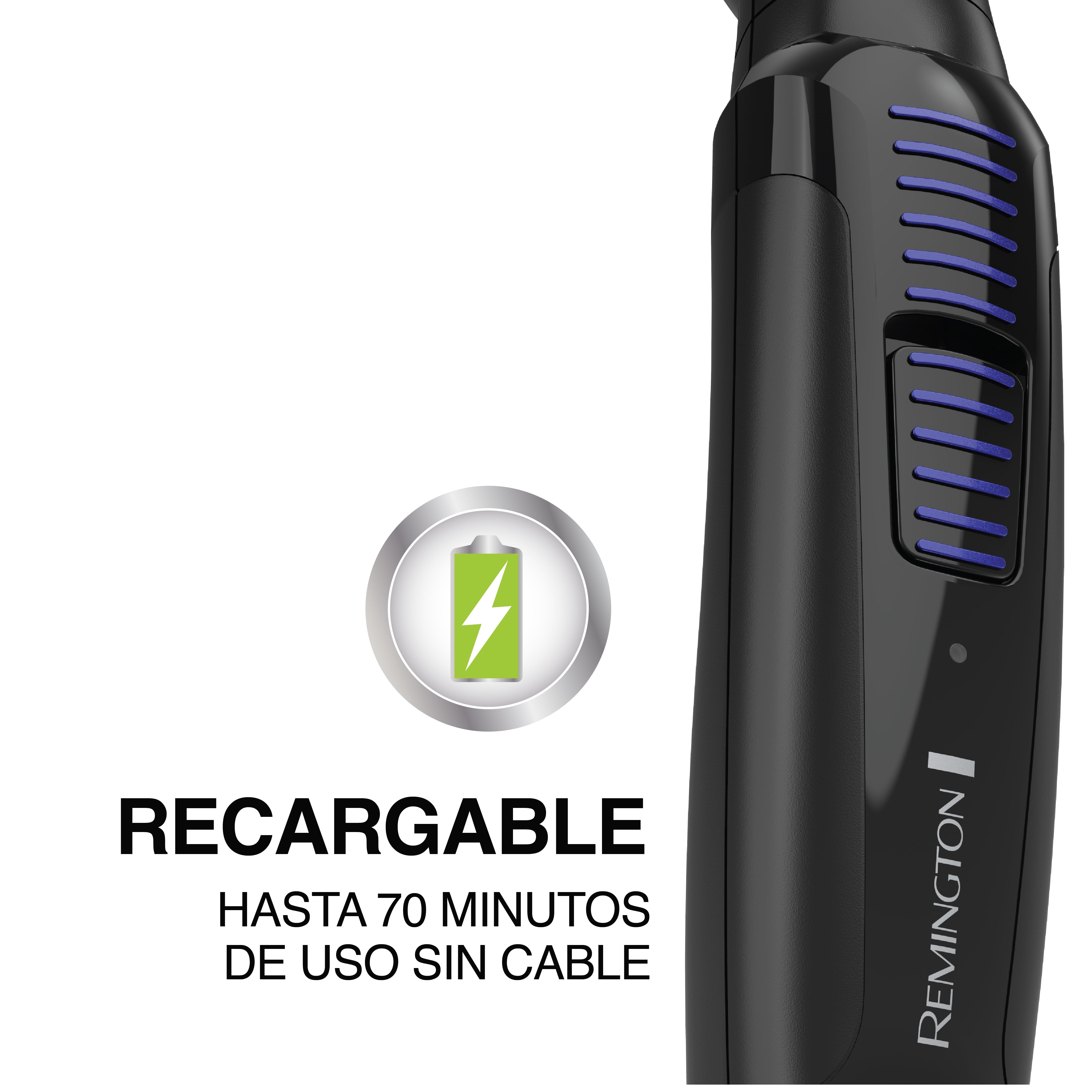 Remington Personal Rechargeable Beard and Moustache Trimmer, All-in-1 Kit