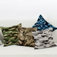 thumbnail image 5 of PBOBRIICH Military Throw Pillow Case Set of 4,Camouflage Linen Pillow Cover for Living Room Bedroom Decor,16x16 Inch, 5 of 5