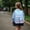 Blue #2, variant on Girls Lightweight Backpack with Bowknot | School Bookbag for Students | Water Resistant Travel Daypack with Multiple Compartments for Books, Stationery, Lunch | Casual Outdoor Use