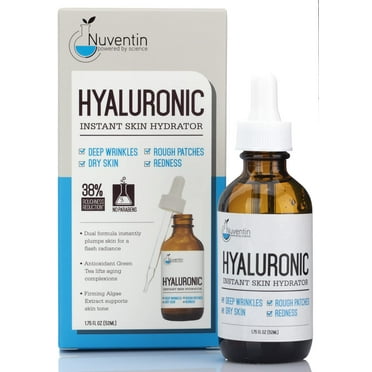 Nuventin Hyaluronic Acid Instant Skin Hydrator Face Serum 1.75 fl oz