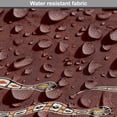 thumbnail image 5 of Reptile Dog Crate Cover, Colorful Snakes Pattern with Tribal Circles Shapes Australian Wildlife, Easy to Use Pet Kennel Cover for Dogs, 35" x 23" x 27", Burgundy Orange White, by Ambesonne, 5 of 6