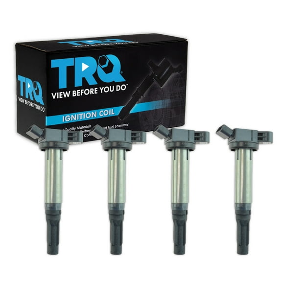 TRQ Ignition Coil Set of 4 Kit for Camry Avalon Rav4 Sienna Venza ES300h NX300h ICA65509