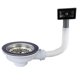 thumbnail image 1 of ZHAOCHENG Fregadero de cocina de estilo europeo Lavabo subacuático Bandeja para platos Salida Accesorios de cascada Filtración Traiga su propio desbordamiento de agua, desbordamiento de agua cuadrado, 1 of 3