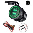 thumbnail image 1 of Retrofit Mobile Phone Charger Durable Multifunctional Easy To Install 12-24v Voltage Vehicles Car Accessories Portable Universal Style B, 1 of 6