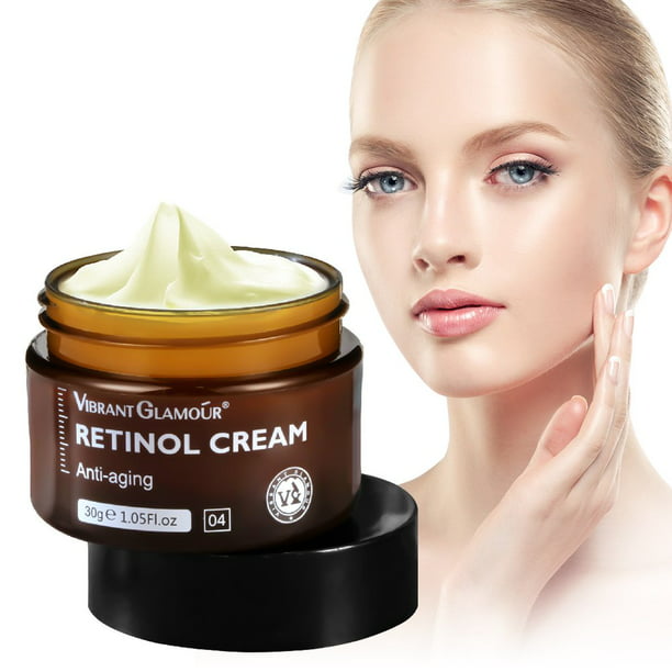 VIBRANT GLAMOUR Retinol Face Cream Moisturizing Fade Fine Lines Firming  Lifting wrinkle Anti-aging Deep Care 60g - Walmart.com